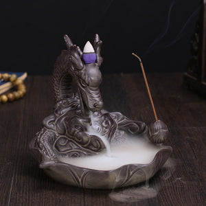 DRAGON BACKFLOW INCENSE BURNER