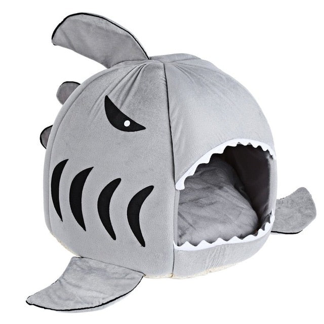 WARM COZY SHARK CAT HOUSE