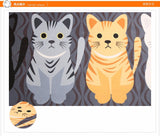 CUTE CAT ANTI SLIP DOORMATS