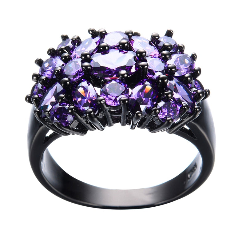 Purple Amethyst Ring