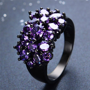 Purple Amethyst Ring