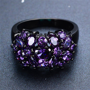 Purple Amethyst Ring