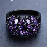 Purple Amethyst Ring