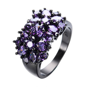 Purple Amethyst Ring