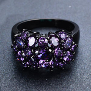 Purple Amethyst Ring