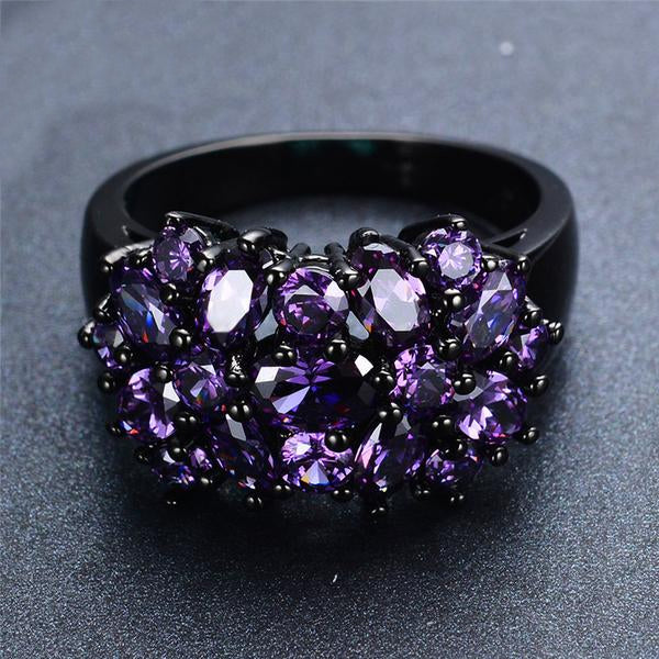 Purple Amethyst Ring