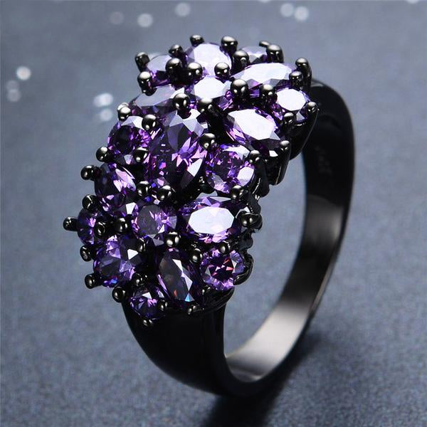 Purple Amethyst Ring