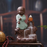 MONK BACKFLOW INCENSE BURNER