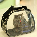 TRANSPARENT PET CARRIER BAG