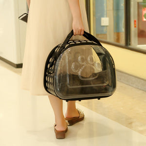 TRANSPARENT PET CARRIER BAG