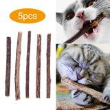 25PCS NATURAL MATATABI CAT TEETH STICKS