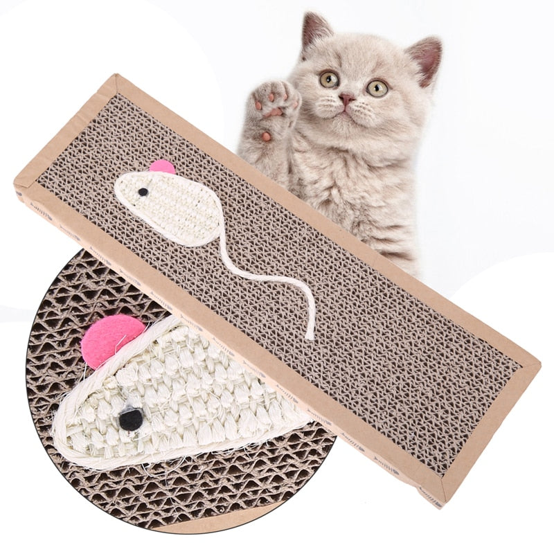 ESSENTIAL CARDBOARD CAT SCRATCHER