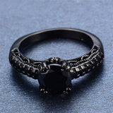 Vintage Black Sapphire Ring