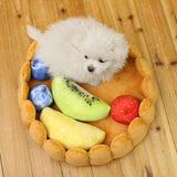 CUTE FRUIT TART CAT BED