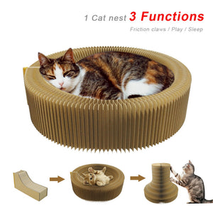 CAT SCRATCHER LOUNGE BED