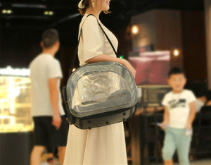 TRANSPARENT PET CARRIER BAG