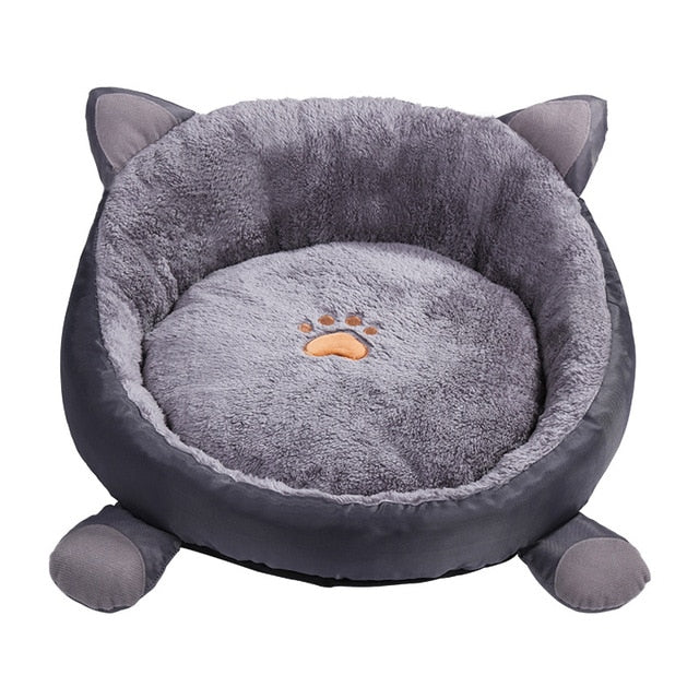 COMFORTABLE VELVET PET BED