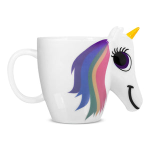 Changing Color Unicorn Mug - 3D Ceramic Coffee Cup