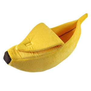 COZY PET SLEEPING BANANA FOR YOUR CAT