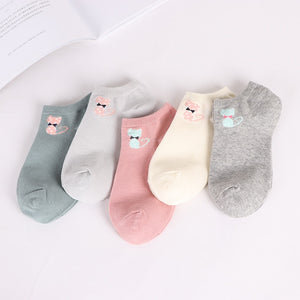 Cute Fluffy Cat Socks