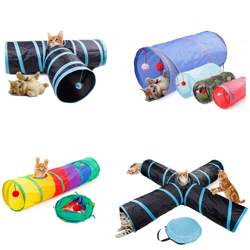 INTERACTIVE CAT TUNNEL