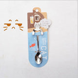 STAINLESS STEEL CAT TEASPOONS