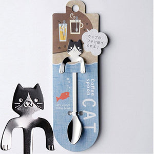 STAINLESS STEEL CAT TEASPOONS