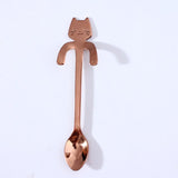 STAINLESS STEEL CAT TEASPOONS