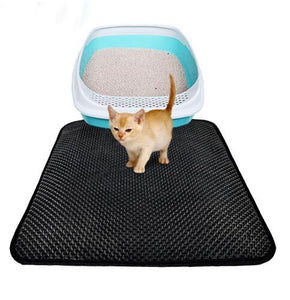 EASYCLEAN DOUBLE LAYER CAT LITTER MAT