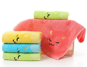 BAMBOO FIBER KITTEN HAND TOWELS