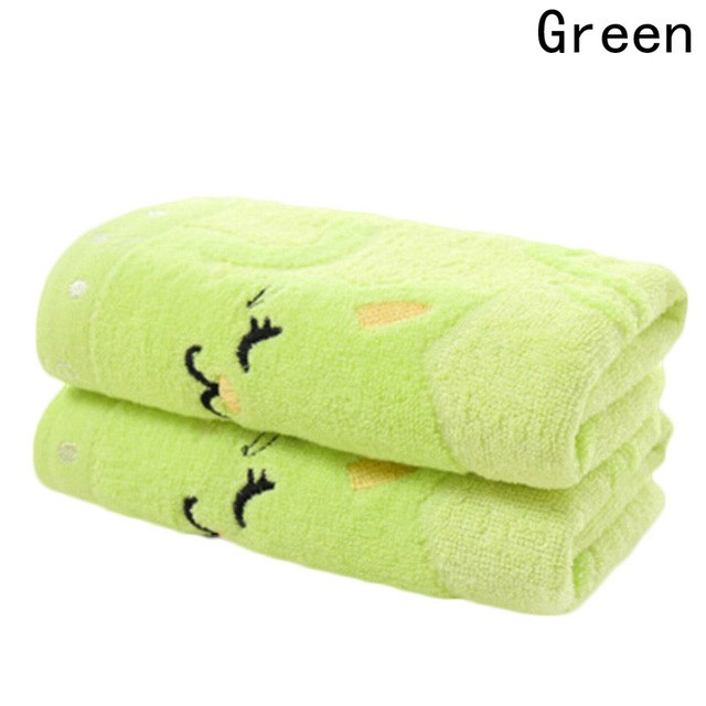 BAMBOO FIBER KITTEN HAND TOWELS