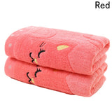 BAMBOO FIBER KITTEN HAND TOWELS