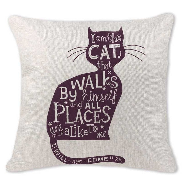 CUTE CAT PILLOW CASES 2018 EDITION