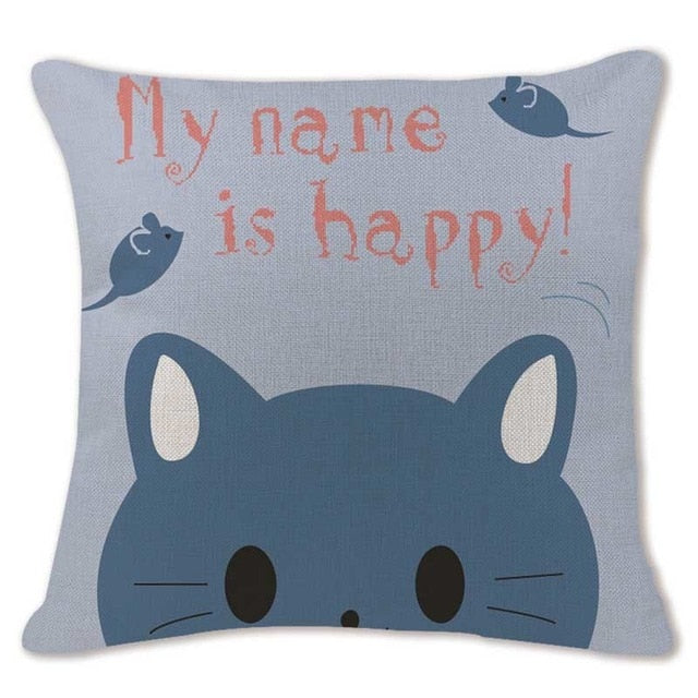 CUTE CAT PILLOW CASES 2018 EDITION